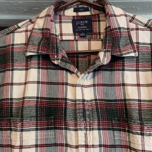 J. Crew Flannel Sz MDM Slim